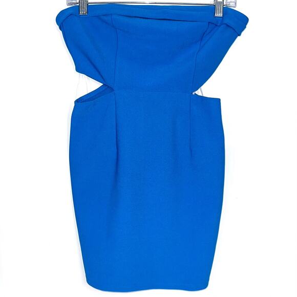 NWT Princess Polly Alaska Strapless Mini Dress in Blue Size 6 - Picture 2 of 16